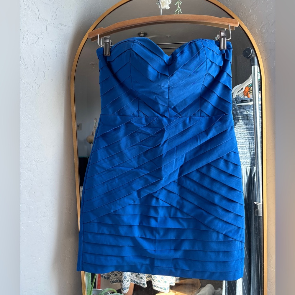 Electric Blue Gianni Bini Mini Dress